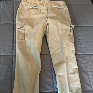 Mens cotton cargo pants
